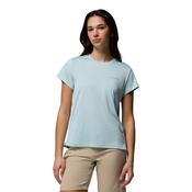 Columbia Women's BlueVista Hill Short Sleeve Technical Tee (Marine Light Heather) image