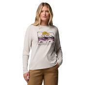 Columbia Women's Parsons Point Long Sleeve Graphic Tee (Dark Stone Heather/All Terrain) image