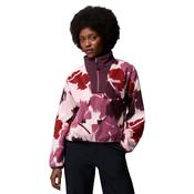 Columbia Women's Sequoia Grove II Printed Half Zip Fleece Top (Antique Mauve Ikatbloom) image