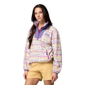 Columbia Women's Sequoia Grove Printed Half Zip Fleece Top (Sea Salt/Horizons) image