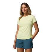 Columbia Women's Zero Rules Light Short Sleeve Crew Neck Technical Tee (Citron Haze) image