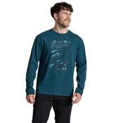 Craghoppers Men's Dillisk 100% Organic Cotton Long Sleeve Top (Dark Aegean)