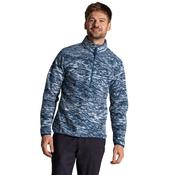 Craghoppers Men's National Trust Irt Half Zip Fleece Top (Juniper Berry Print) image