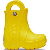 Crocs Toddlers Handle It Rain Wellies (Yellow)(Sizes C4-C10)