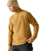Dare 2B Men's Freethink II Quarter Zip Fleece Top (Wood Brown) image