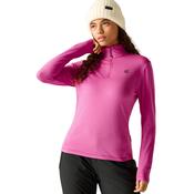 Dare 2B Women's Lowline II Stretch UPF50 Quarter Zip Fleece Top (Extreme Pink) image