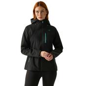 Dare 2B Women's Torrek III Waterproof Jacket (Black/Teal) image