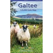 EastWest Mapping Galtee Mountains Paper Map (1:25,000) image