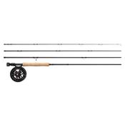 Greys 9ft/2.75m Fin 4 Section Fly Fishing Rod + Reel + Line Combo (#8)(7/8) image