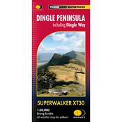Harvey Dingle Peninsula (including Dingle Way) Superwalker XT30 Map (1:30,000) image