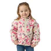 Helly Hansen Kids Frosty Pile Half Snap Fleece Top (Cream AOP)(Ages 1-8)
