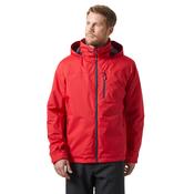 Helly Hansen Men's Crew Hooded Midlayer HT 2L Waterproof Insulated Jacket 2.0 (Red) image