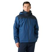 Helly Hansen Men's Crew Pile 2L HT Hooded Waterproof Insulated Jacket (Dark Blue) image