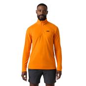 Helly Hansen Men's HP Half Zip Pullover 2.0 Fleece Top (Ignite Orange) image