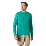 Helly Hansen Men's Skog Graphic UPF40 Long Sleeve Tee (Dark Mint) image