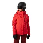 Helly Hansen Women's Snowplay Waterproof Ski Jacket (Alert Red) image