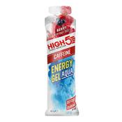 High 5 Energy Gel Aqua with Caffeine 66g Pouch (Berry)