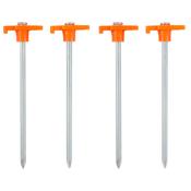 Highlander 18cm/7in Rock Tent Pegs (4 Per Pack)