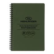 Highlander A5 Outdoor Waterproof Notebook (Olive) image