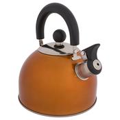 Highlander Deluxe Whistling Camping Kettle (2L)(Orange)