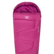 Highlander Kids Sleepline 300 4°C/6°C Sleeping Bag - Mummy Shape (Pink)