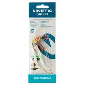 Kinetic Sabiki Scandic #1/0 2 Hook Rig (Pearl Classic)