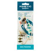 Kinetic Sabiki Scandic #1/0 2 Hook Rig (Pearl/Blue)