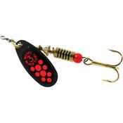 Mepps Black Fury 6.5g Size 3 Spinning Metal Lure (Black/Orange)