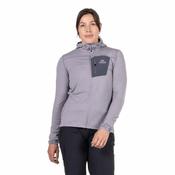 Mountain Equipment Women's Lumiko Hooded Full Zip Fleece (Allium/Ombre) image