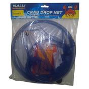 Nalu Kids Crab Drop Net with Bait Bag (Blue)