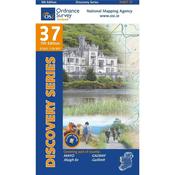 OSI Discovery Laminated Waterproof Map 37 (Part of Galway &amp; Mayo)(1:50,000)