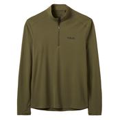 Rab Men's Force Long Sleeve UPF40 Half Zip Technical Top (Olive) image