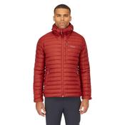 Rab Men's Microlight Alpine Hooded Down Insulated Jacket (Tuscan Red)