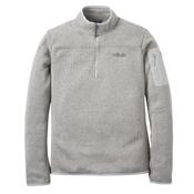 Rab Men's Ryvoan Pull-On Half Zip Fleece Top (Light Zinc)