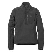 Rab Women's Ascendor Light Pull-On Half Zip Fleece Top (Black) image