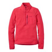 Rab Women's Ascendor Light Pull-On Half Zip Fleece Top (Watermelon)