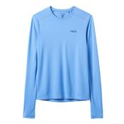 Rab Women's Force UPF40 Long Sleeve Technical Tee (Bluebird)