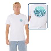 Rip Curl Men's Wettie Passage Icon Short Sleeve Tee (Optical White) image