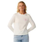 Rip Curl Women's Party Wave Long Sleeve Tee (Off White) image