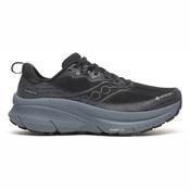 Saucony Men's Guide Trail Gore-Tex Trail Running Shoes (Black/Gunmetal) image