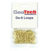 SeaTech Brass Do It Loops (Medium)(50 Pack)