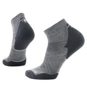 Smartwool Men's Run Targeted Cushion Merino Blend Ankle Socks (Medium Grey) image