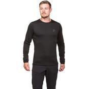 Sprayway Men's Dornie Crew Neck Long Sleeve Base Layer Top (Black) image