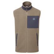 Sprayway Men's Whitle Full Zip Fleece Body Warmer (Brownstone/DkGraphite) image