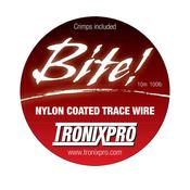 Tronixpro Wire Trace Line with Crimps (100lbs/10m/20 Crimps)