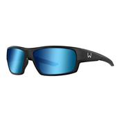 Westin W6 Sport 10 Polarized Sunglasses (Matte Black/Lens Base Smoke/Lens Mirror Blue/Anti-Reflex Blue)