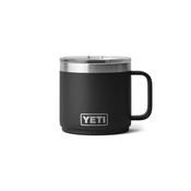 Yeti Rambler 14oz/414ml Insulated Stackable Mug with Magslider Lid (Black)