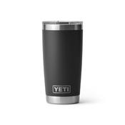 Yeti Rambler 20oz/591ml Tumbler with MagSlider Lid (Black)