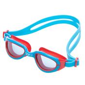 Zone 3 Kids Aquahero Clear Lens Swim Goggles (Blue/Red)