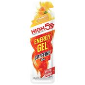 High 5 Energy Gel with Caffeine 40g Pouch (Orange)